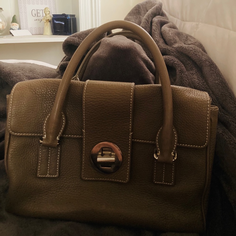 Tiffany & Co Manhattan Leather Handbag